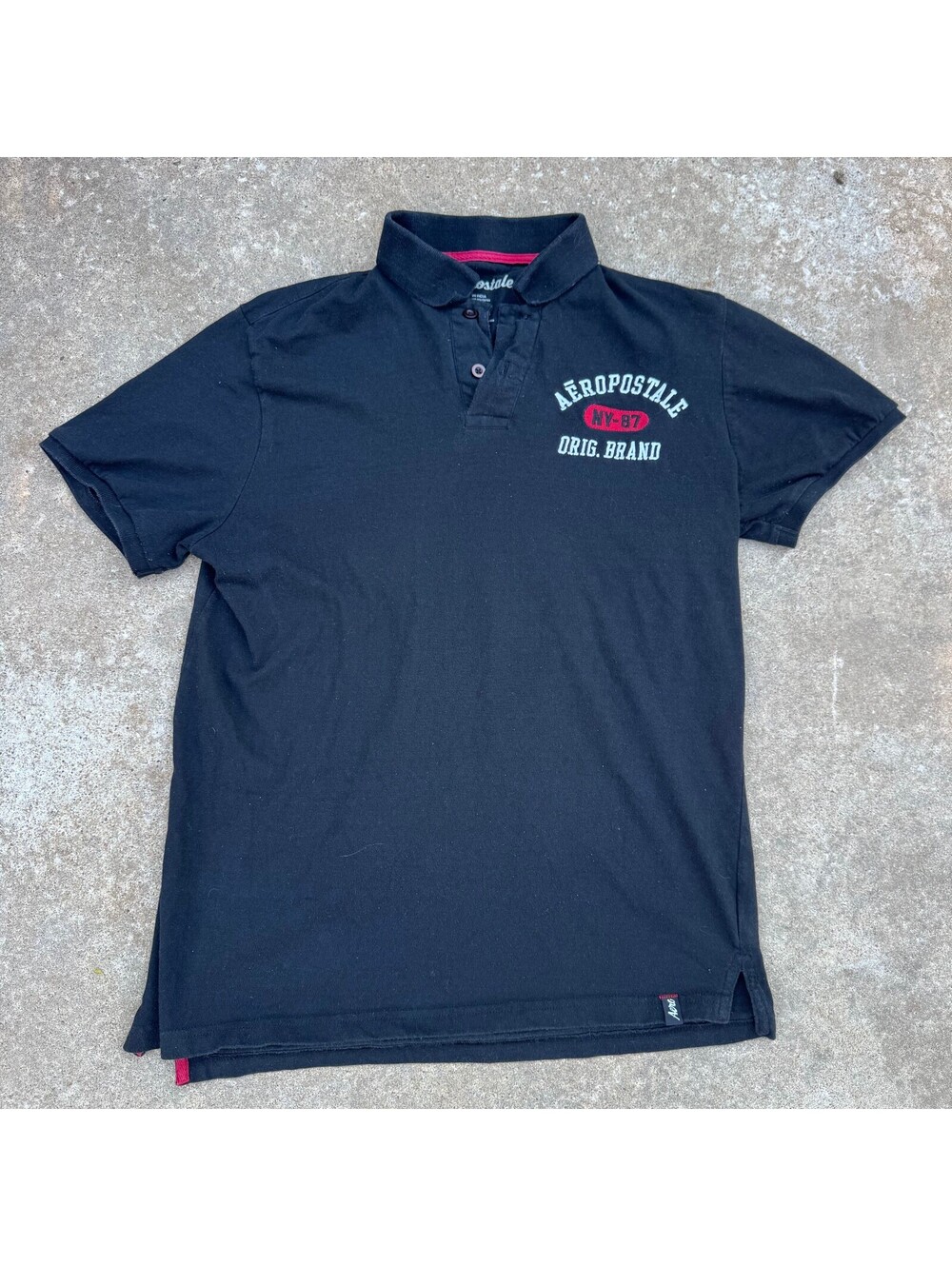 Y2K Aeropostale Men's Polo Tee